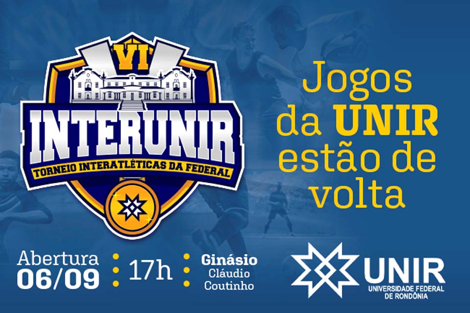 Jogos da Universidade Federal de Rondônia está de volta com 8 atléticas competindo