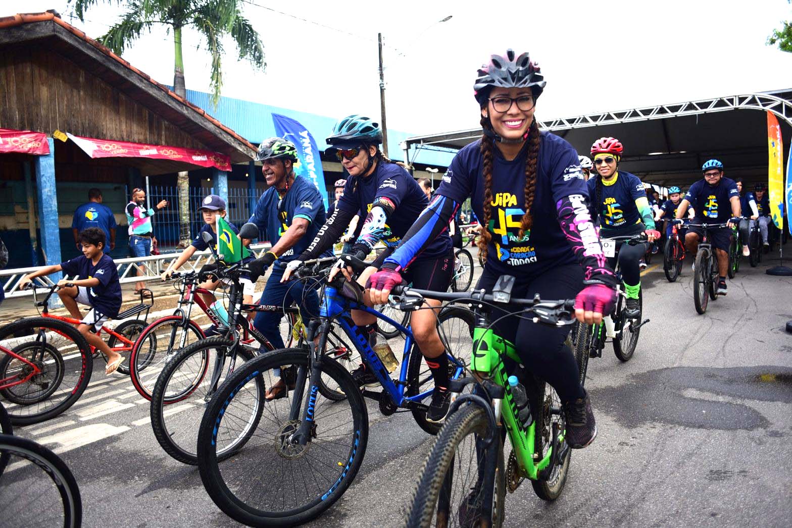 Passeio Ciclístico comemora aniversário de Ji-Paraná; 245 bikes foram inscritas para a pedalada