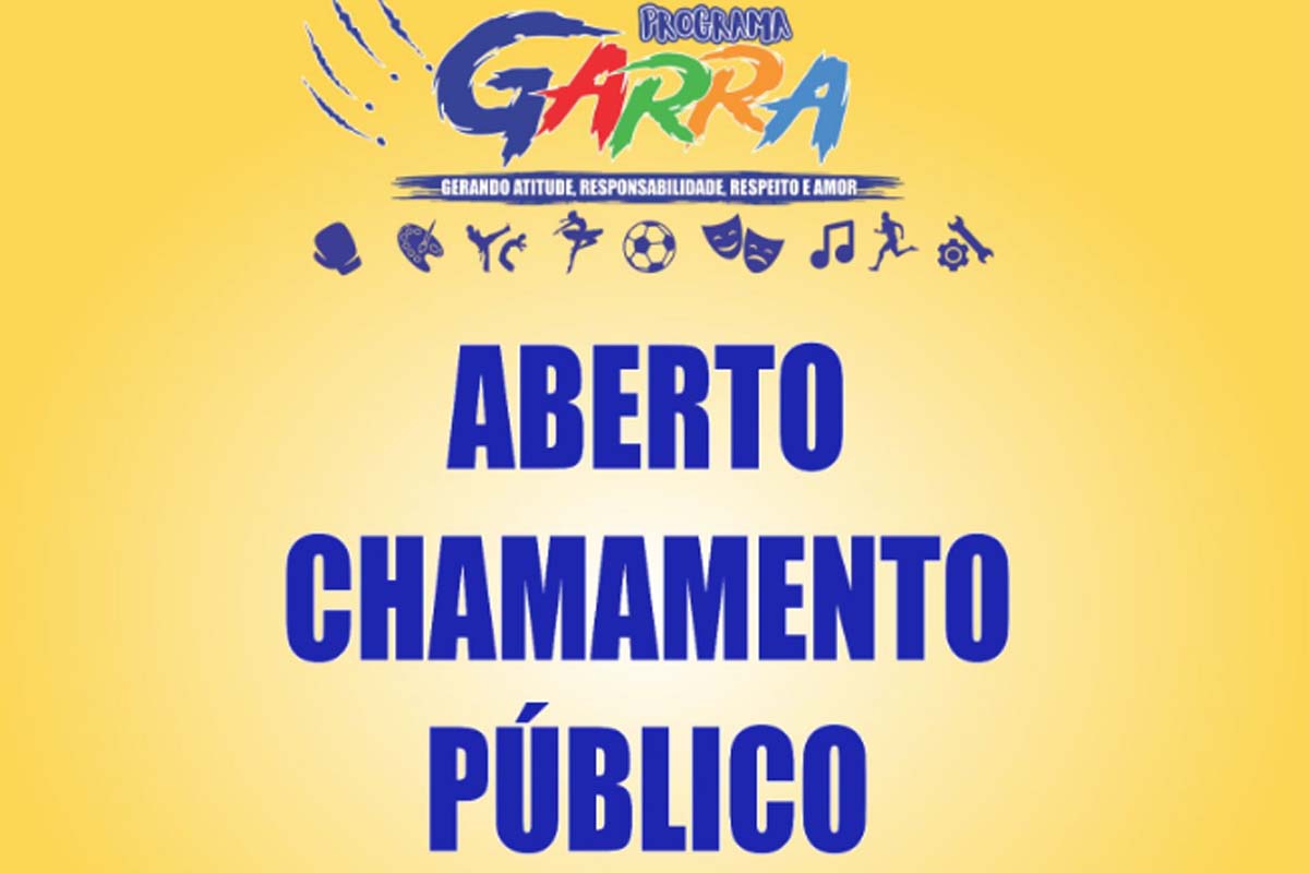 Prefeitura de Pimenta Bueno abre chamada pública para o Programa GARRA