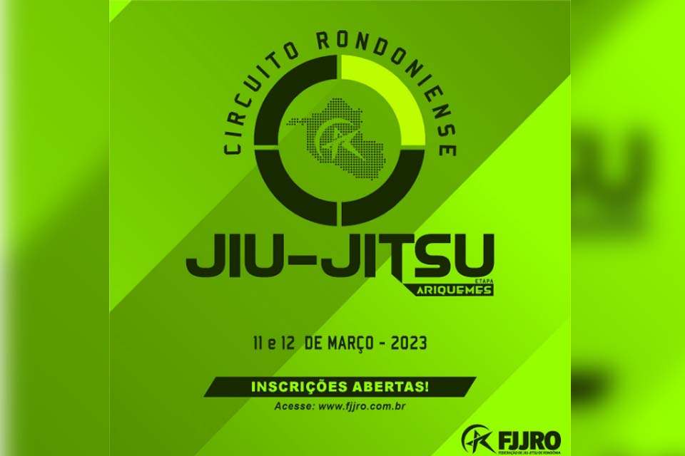 Circuito Rondoniense de Jiu-Jitsu está com inscrições abertas