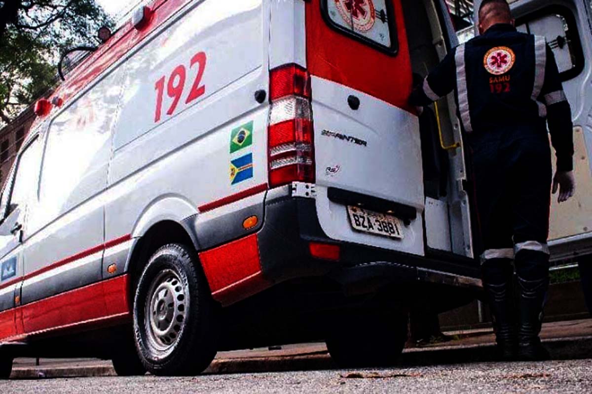 Homem da entrada no hospital com as vísceras expostas em Ji-Paraná