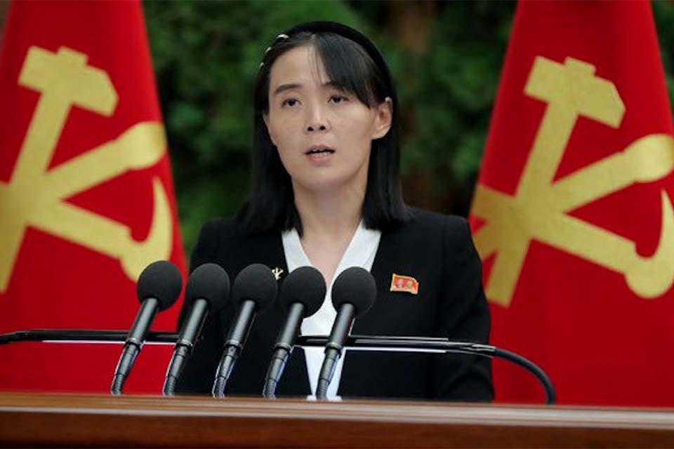 Irmã de Kim Jong Un chama presidente da Coreia do Sul de 'idiota'