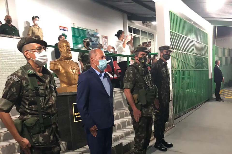 Deputado Federal Coronel Chrisóstomo participa de troca de comando do Hospital Militar de Guarnição de Porto Velho