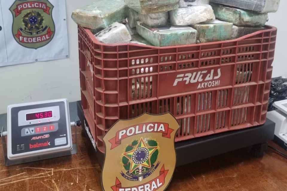 Polícia Federal prende casal que enviou 45,20 kg de cocaína por meio de veículo transportado por caminhão “cegonheira”