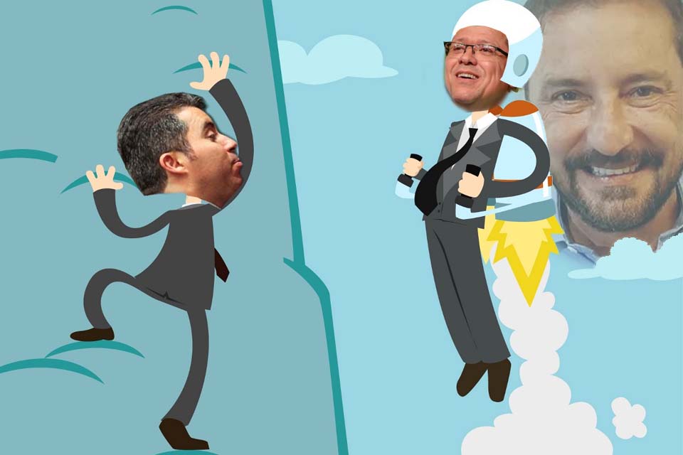 Marcos Rogério perde o timming eleitoral enquanto aguarda promessas de Bolsonaro: quem ganha é Marcos Rocha e Hildon ri