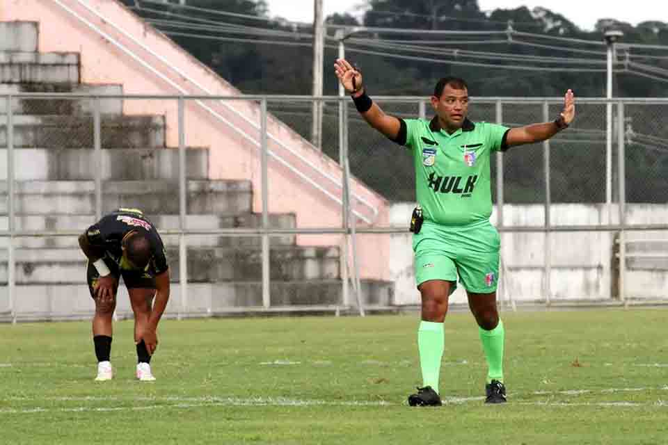 Árbitro amazonense apitará Iranduba x Real Ariquemes no estádio da Colina