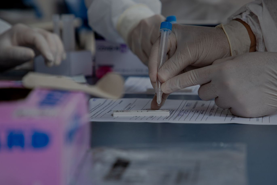 Em ação de apoio, Prefeitura realiza testagem de pedestres e ciclistas da capital