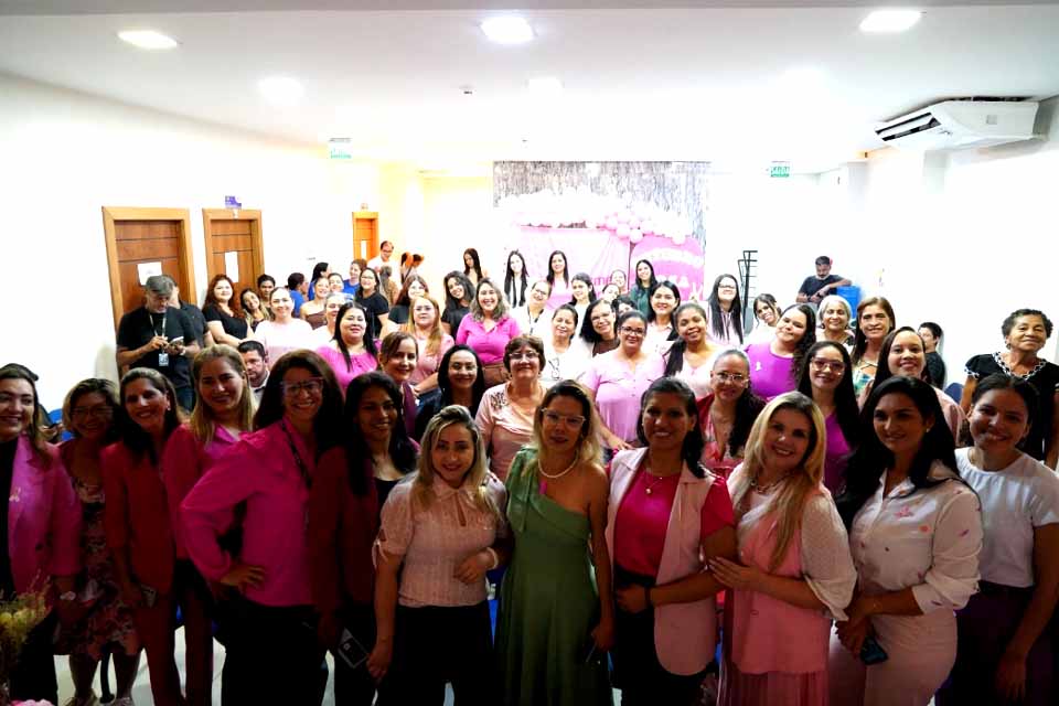 Secretaria Municipal de Saúde abre Outubro Rosa com evento sobre prevenção e autocuidado