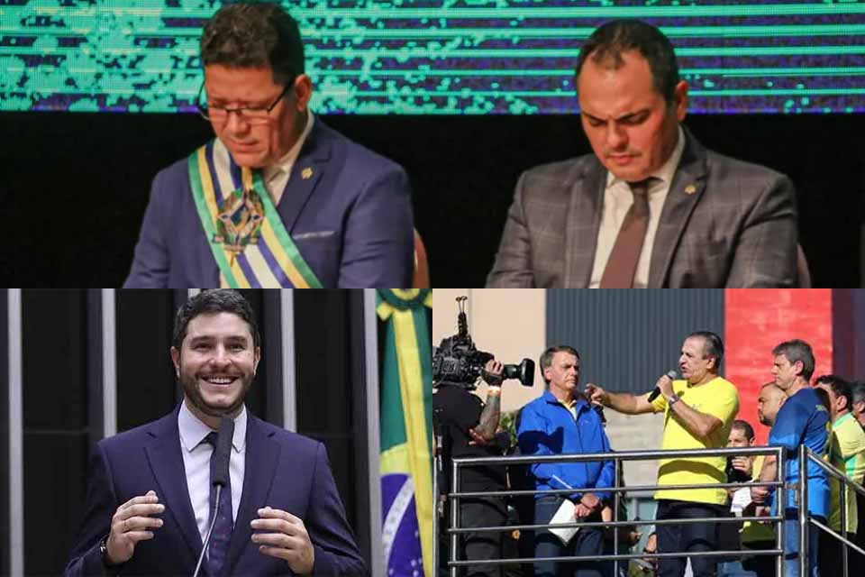 Marcos Rocha e Sérgio Gonçalves: relação não tem mais volta; Maurício quer mais deputados em Brasília; e Bolsonaro em Rondônia