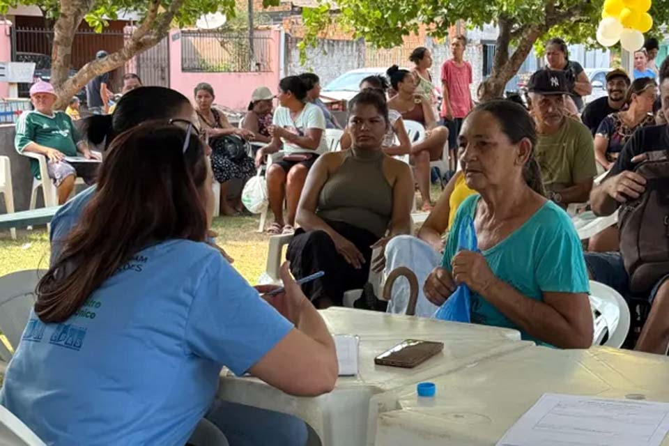Prefeitura de Ariquemes leva serviços sociais ao Setor 11 com mais uma edição do Cadastro Único Itinerante