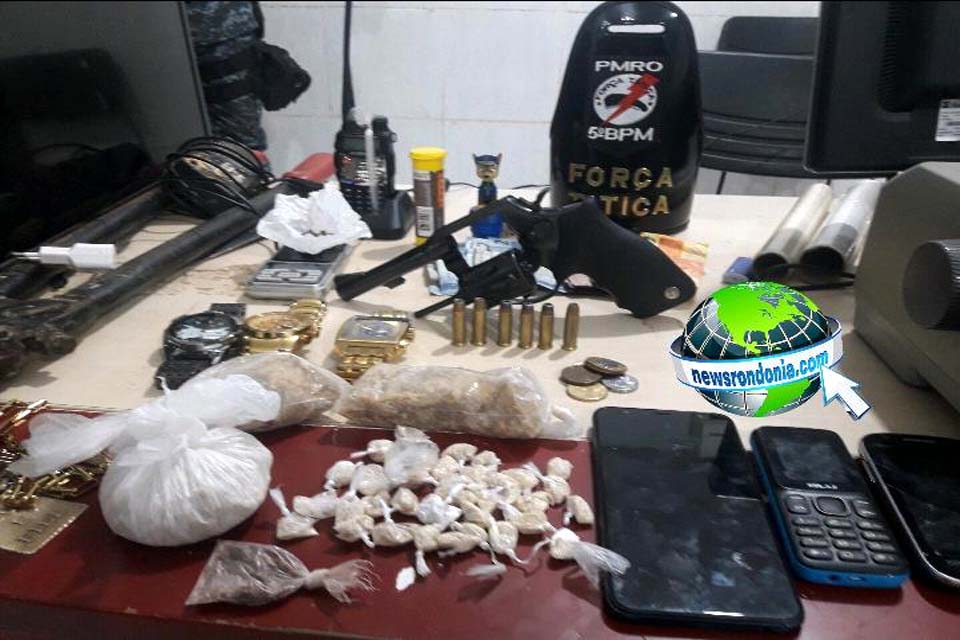 Polícia prende quadrilha em ‘’bar de fachada’’ para comércio de droga