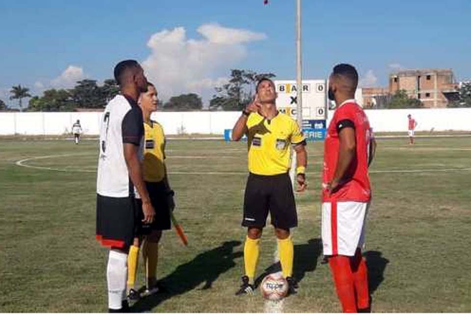 Árbitro brasiliense apitará Porto Velho x Ferroviário-CE