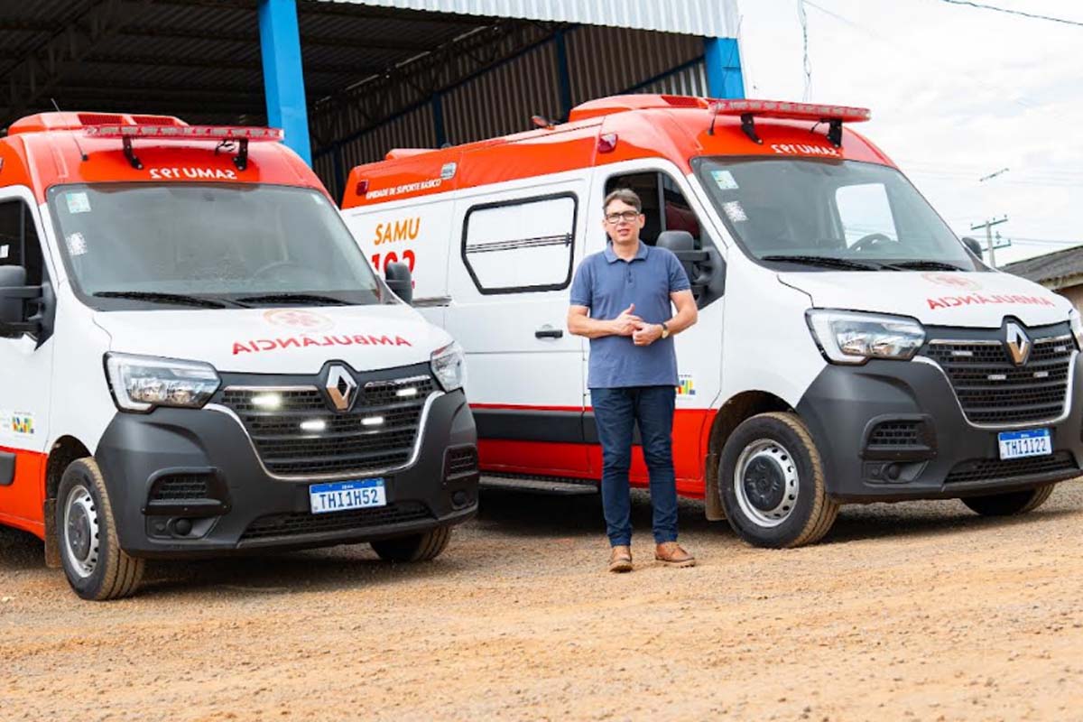 Jaru terá base descentralizada do Samu; Prefeitura já conta com duas ambulâncias 