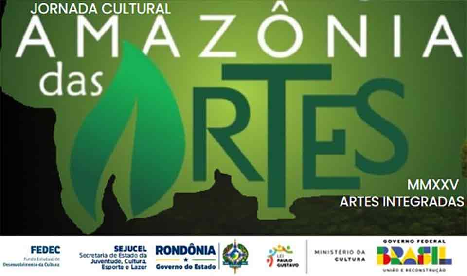 II Jornada Cultural Amazônia das Artes — Inscrições até 10/07 e programação nos dias 04, 05 e 06 de setembro
