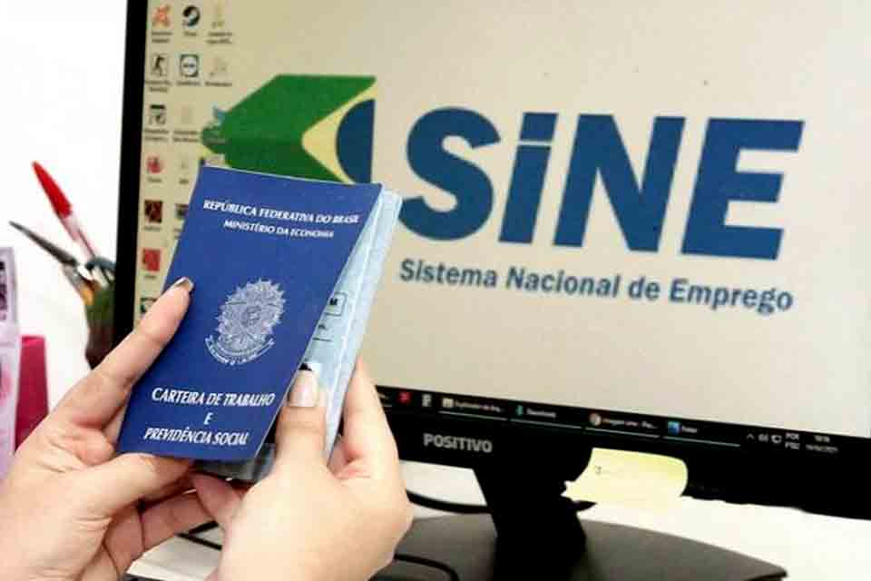 Porto Velho: Sine oferta 37 vagas de emprego nesta segunda-feira, 21