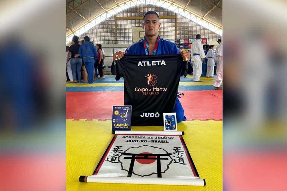 Judoca jaruense irá representar Rondônia no Campeonato Brasileiro de Judô de Ligas em Recife