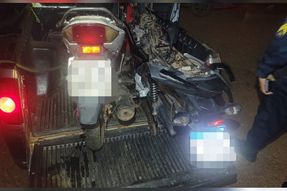 Policia Militar recupera motos com restrição de furto na zona sul 