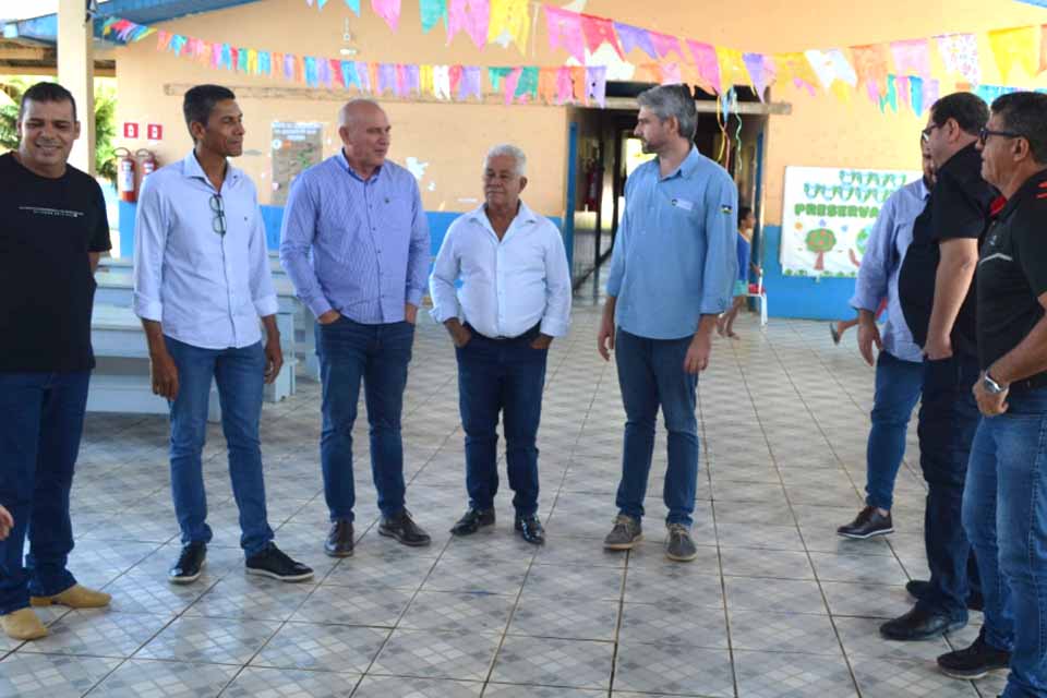 Ordem de serviço para reforma da Escola Bom Futuro será assinada em Machadinho do Oeste