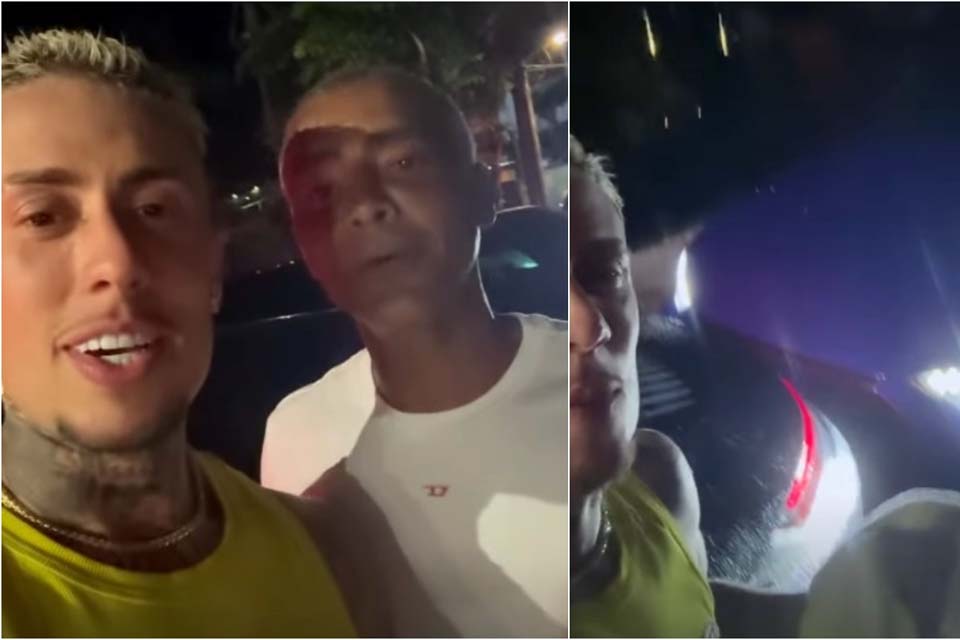 Romário bate no carro de MC Daniel e funkeiro ironiza: 'Tô errado, não tenho Copa'