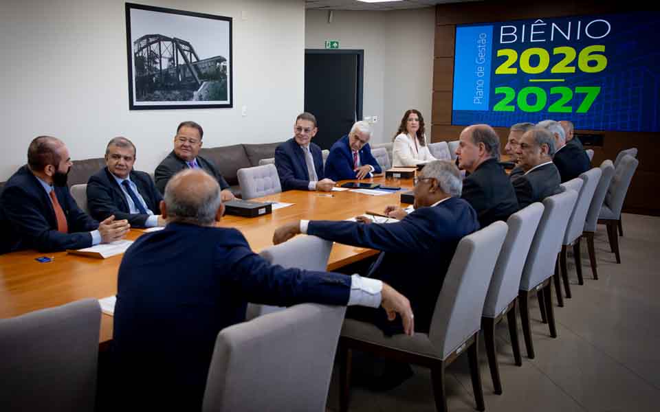 Presidente apresenta plano de gestão a desembargadores para o biênio 2026-2027