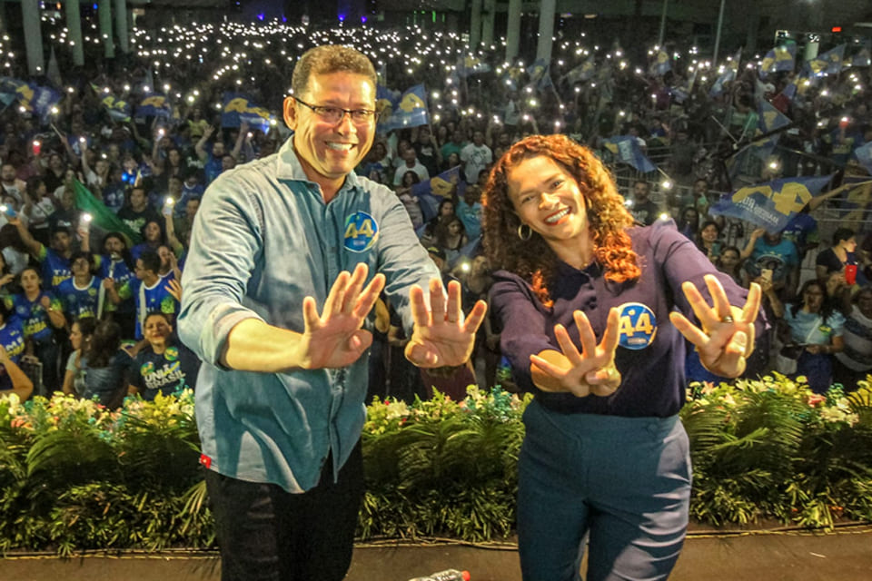 Coronel Marcos Rocha mostra força na reta final da campanha e reúne apoiadores em evento na Capital