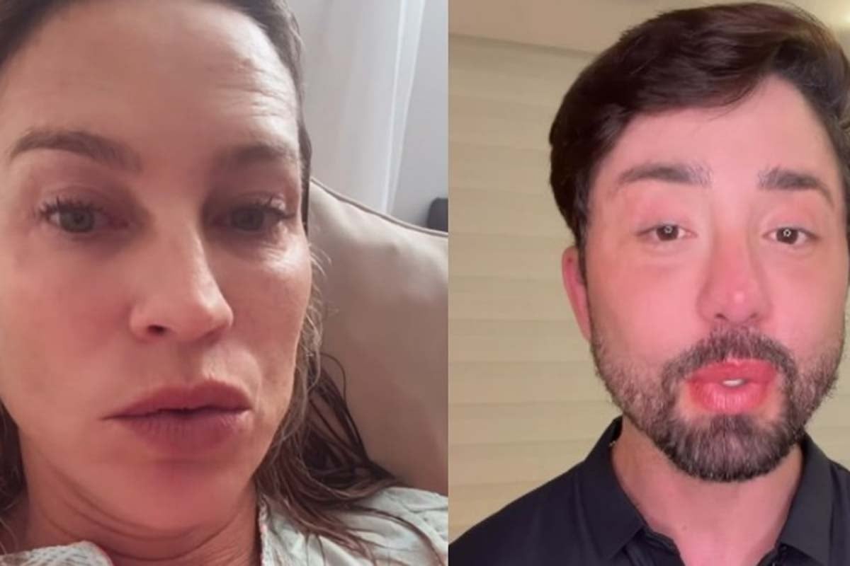 Luana Piovani se irrita e volta a atacar Rico: “Esse boçal”