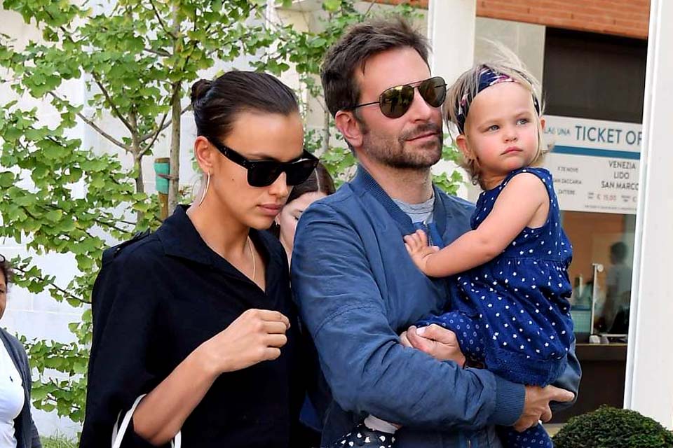 Bradley Cooper e Irina Shayk chegam a acordo sobre custódia da filha de dois anos