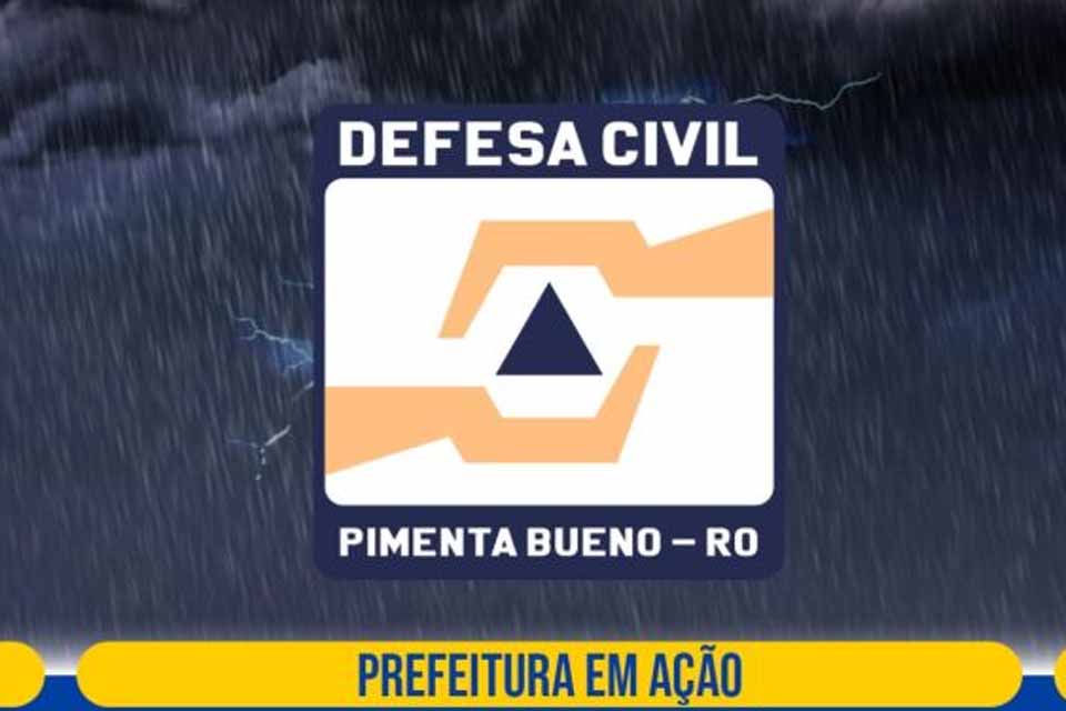 Defesa Civil orienta população sobre cuidados durante o período chuvoso