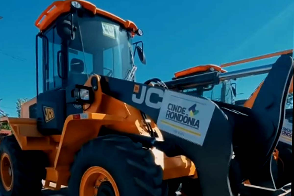 Prefeitura realiza entrega de maquinários para fortalecer a infraestrutura de Ji-Paraná