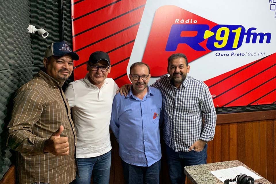 Em entrevista a emissora de Rádio em Ouro Preto do Oeste Deputado Laerte Gomes presta contas de suas ações