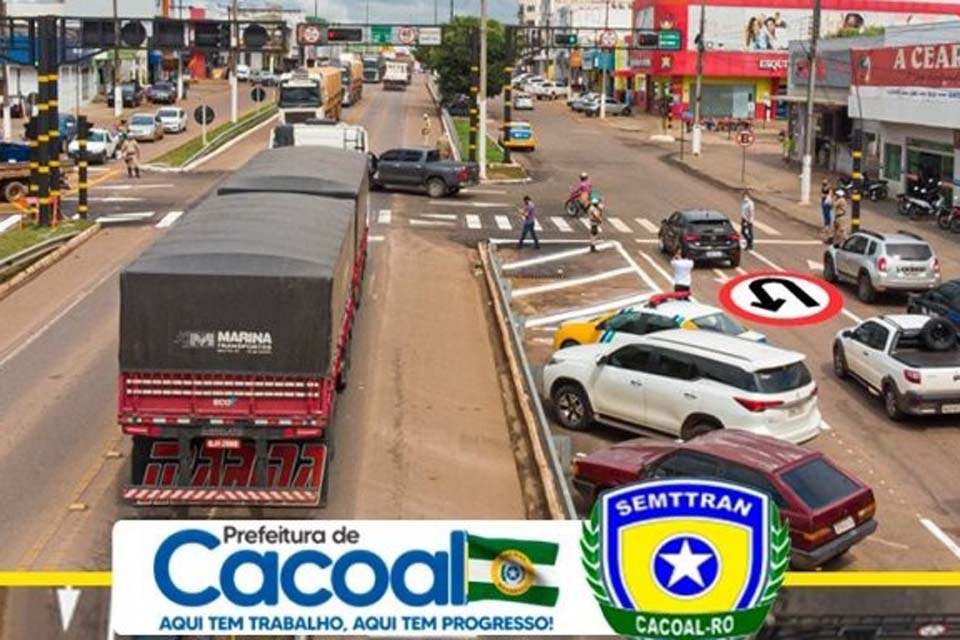 Mudanças no trânsito no município pedem atenção redobrada dos motoristas