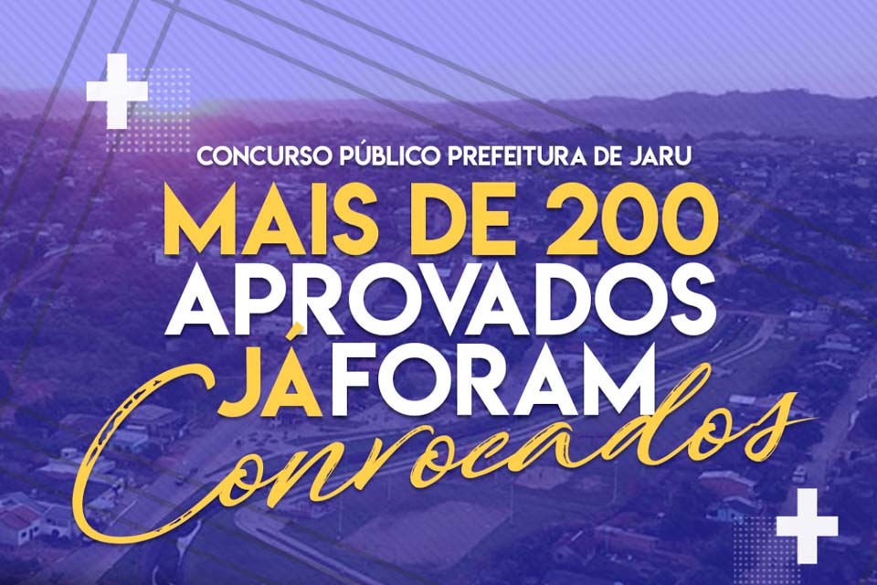 Prefeitura divulga terceiro edital de convocação de aprovados no concurso público; candidatos têm 30 dias para a posse