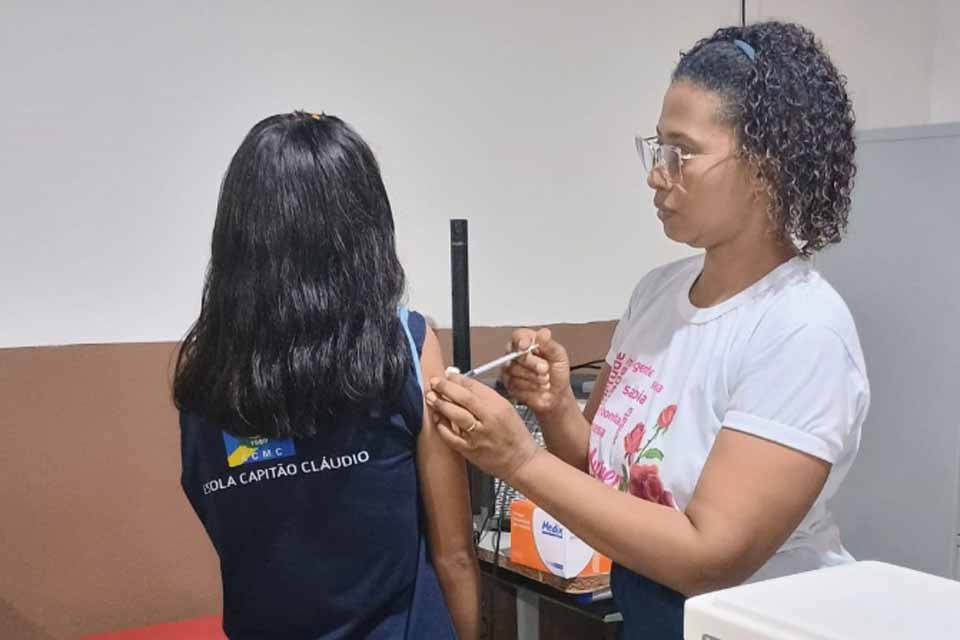 Prefeitura de Porto Velho intensifica vacinação contra HPV para adolescentes de 15 a 19 anos