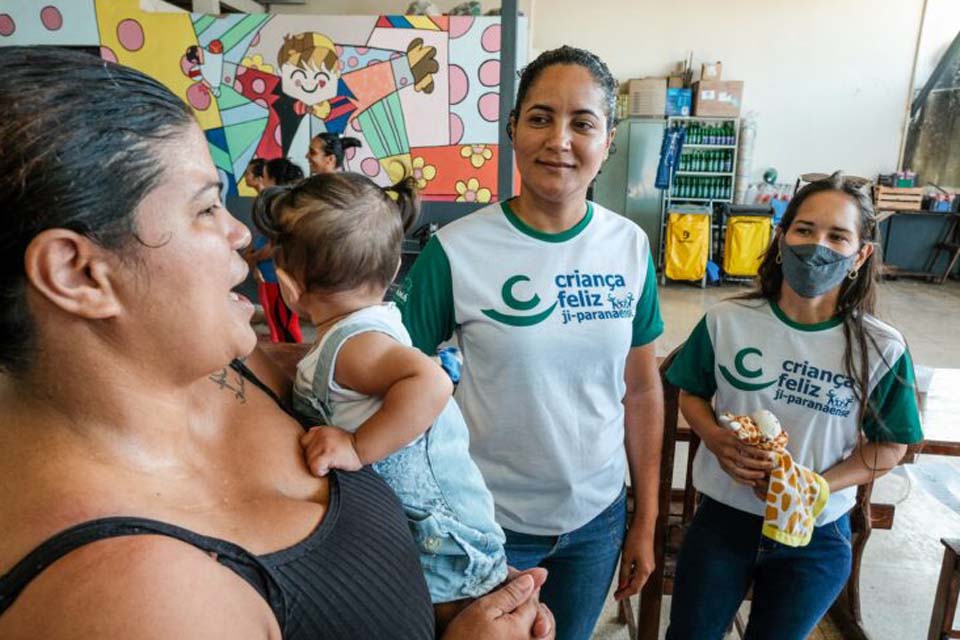 Cras Jardim dos Migrantes atende famílias com o Programa Criança Feliz