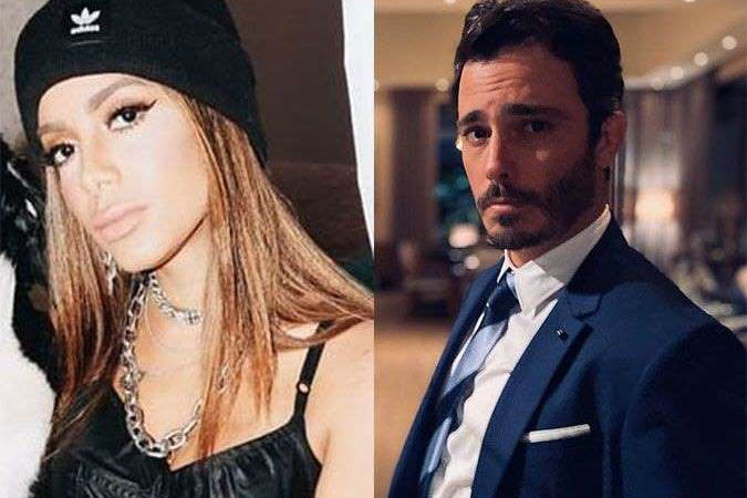 Thiago Rodrigues pede para quarentenar com Anitta durante live e cantora rebate
