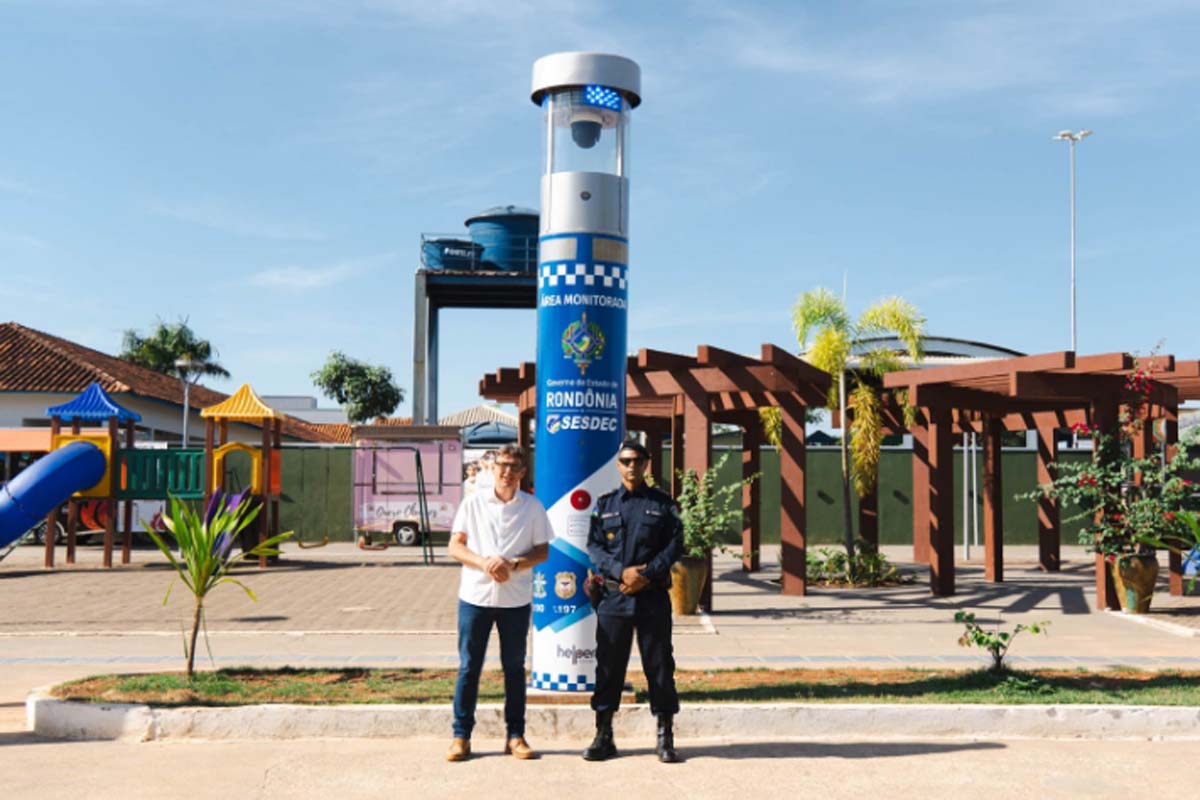 Segurança pública: Totem de monitoramento com contato direto com a polícia já está em funcionamento 