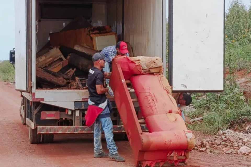 Prefeitura intensifica campanha para combater descarte irregular de sofás e eletrodomésticos