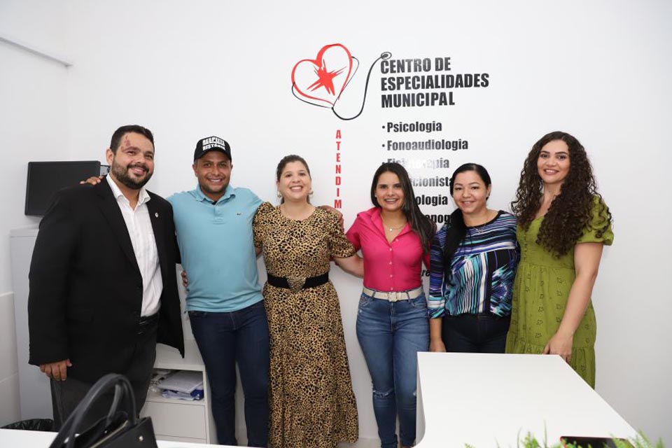 Prefeitura de Candeias do Jamari inaugura primeiro Centro de Especialidades Municipal