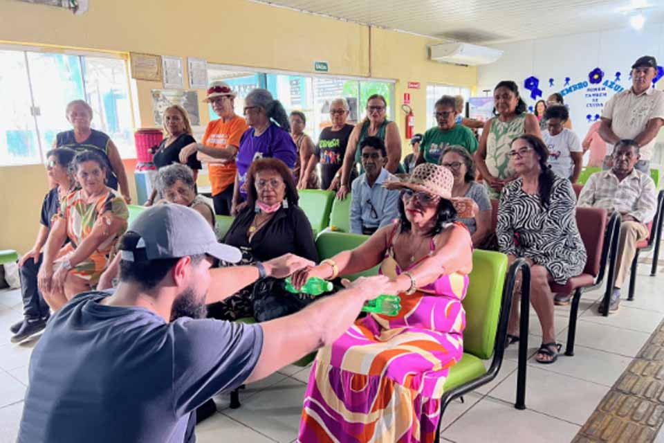 CCI recebe palestra sobre alimentação e saúde na terceira idade