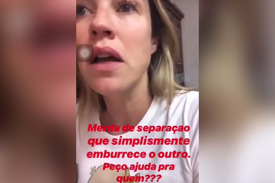 VÍDEO - Luana Piovani se revolta com filhos cantando Anitta: 'Merda de separação'