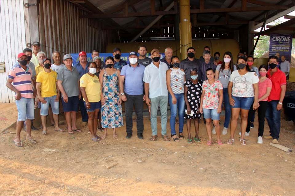 Deputado Cirone Deiró tem viabilizado recursos desde o início de seu primeiro mandato para equipar as associações de produtores rurais
