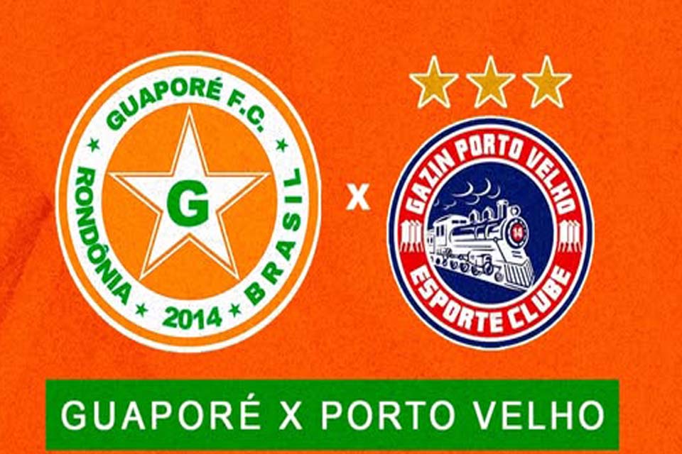 Guaporé e Porto Velho duelam nesta quarta-feira (26) no Cassolão