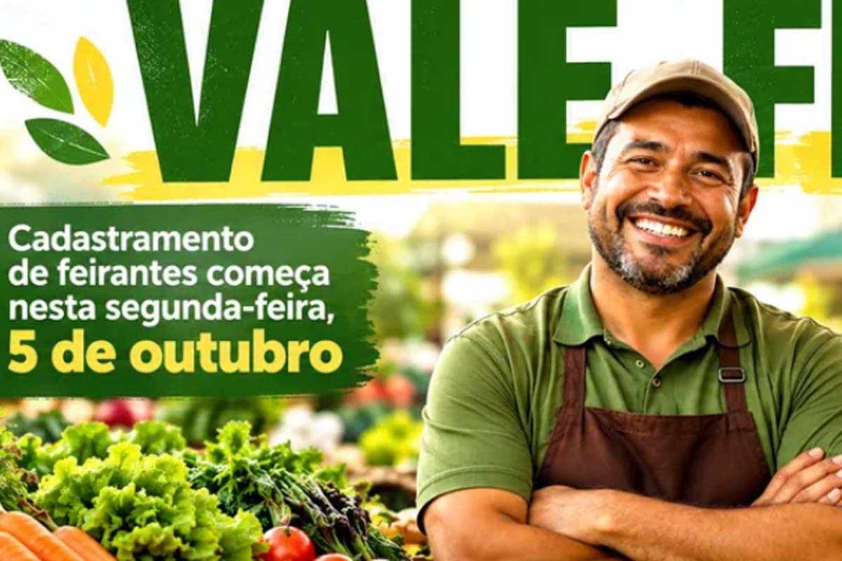 Cacoal inicia cadastramento de feirantes para o Programa Vale Feira