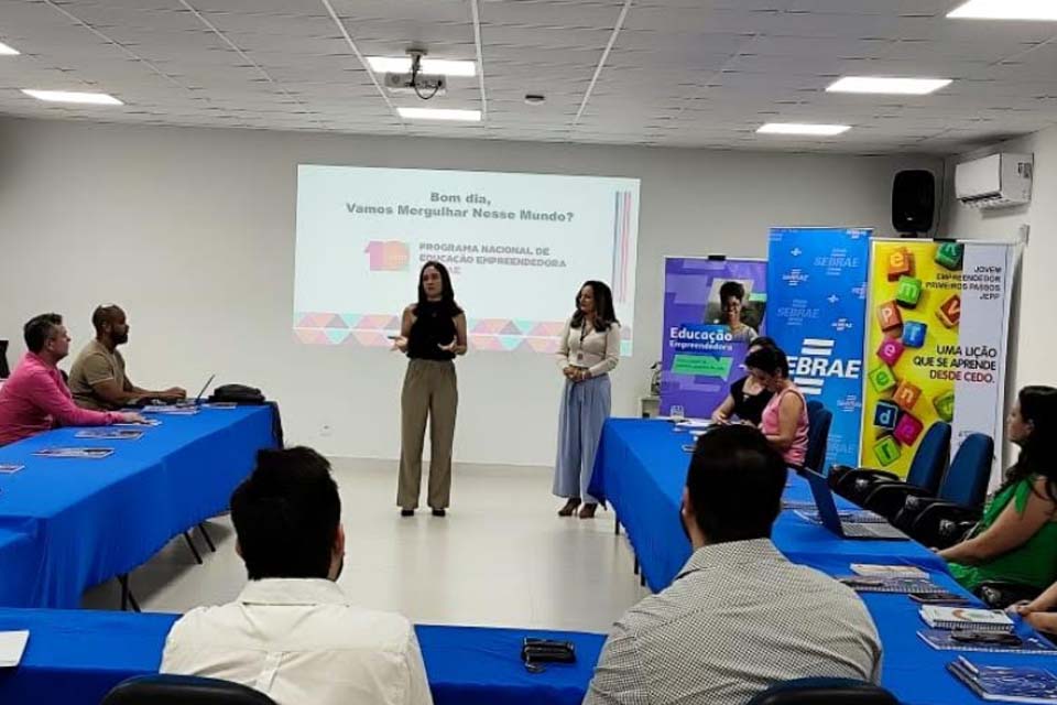 Sebrae-RO debate a Educação Empreendedora com instituições de ensino em Cacoal
