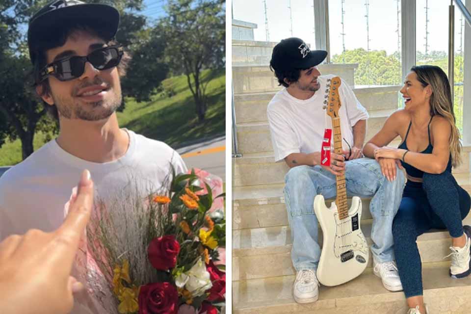 Deolane e Fiuk trocam presentes e declarações: “Você é muito especial… amo a sua vida”