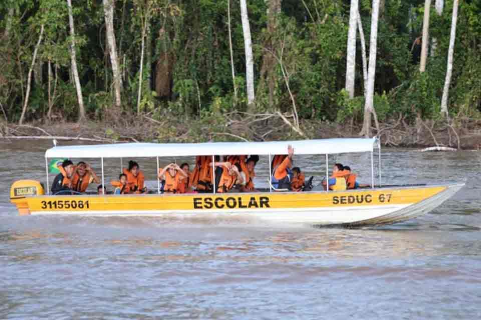 Com foco no direito à educação, MPRO viabilizou uso de 70 embarcações que atendem comunidades ribeirinhas