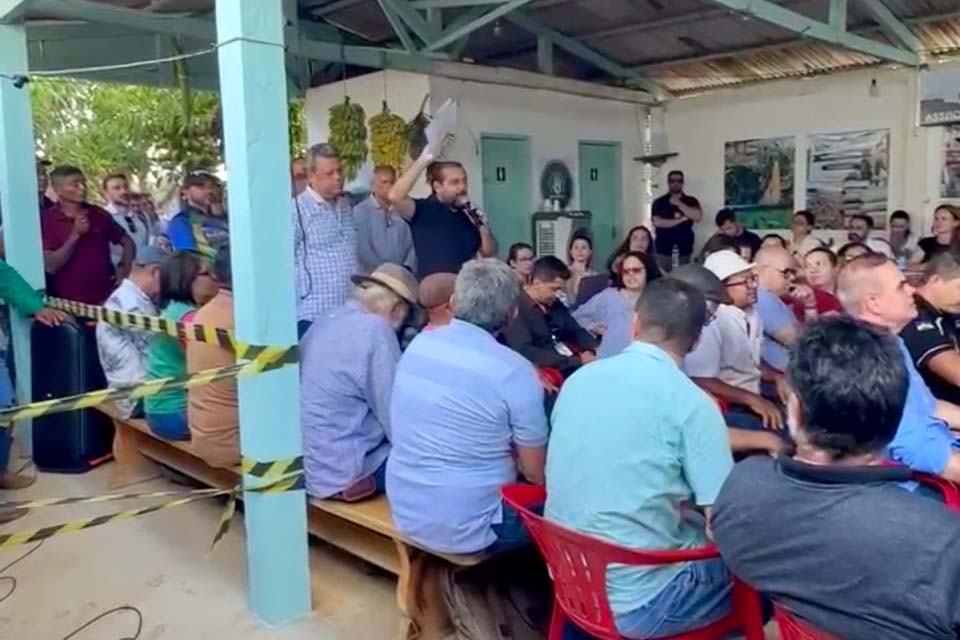 Deputado Laerte Gomes participa de reunião sobre desintrusão na gleba Uru-Eu-Wau-Wau