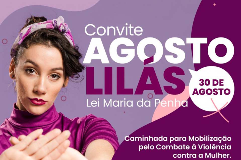 Prefeitura convida população para Caminhada de Mobilização pelo Combate à Violência Contra a Mulher