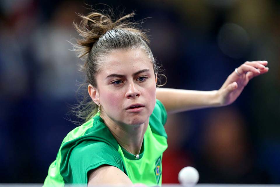 Brasil vence na estreia e vai à 2ª rodada do Mundial de Tênis de Mesa