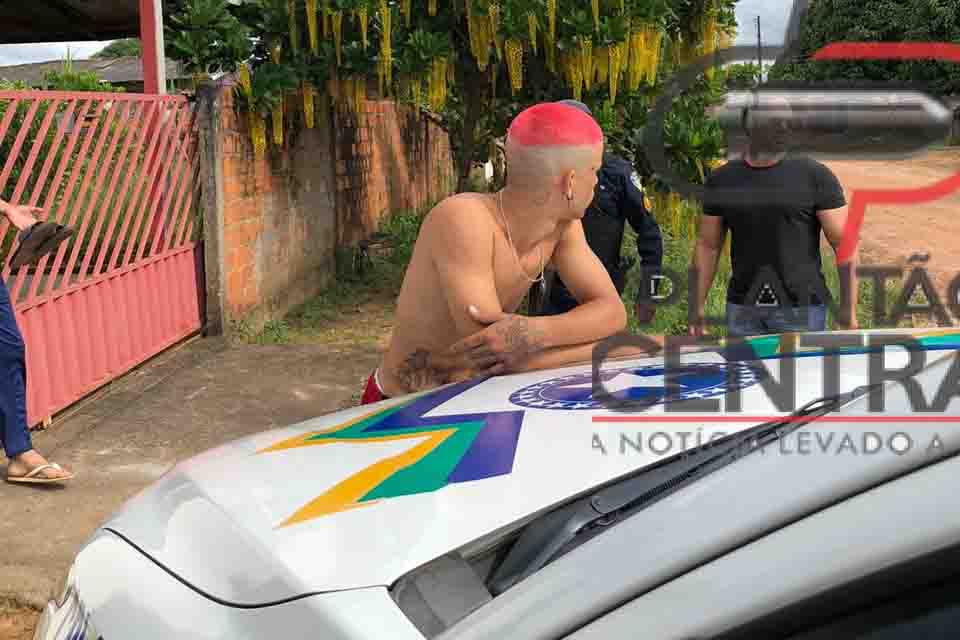 Ação conjunta da PC e PM de Presidente Médici cumpre prisão preventiva de membro de facção que atirou em residência de Policial Penal
